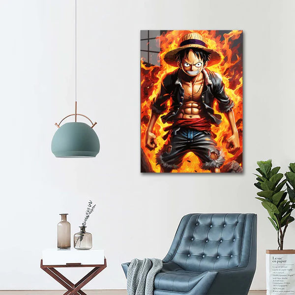 Luffy Angry-Artwork