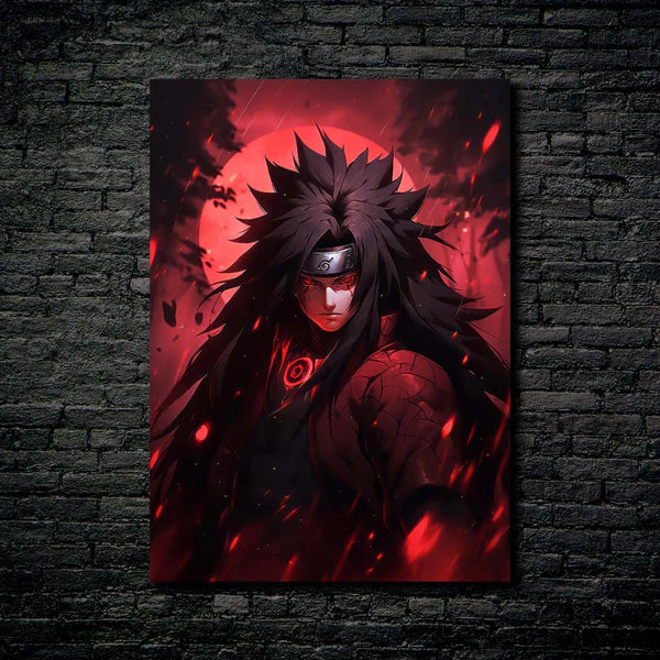 Madara Uchiha - Eterno Mangekyou -Obra de arte 