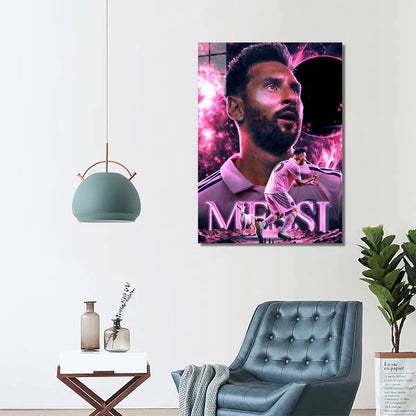 Messi Miami Pink-Artwork