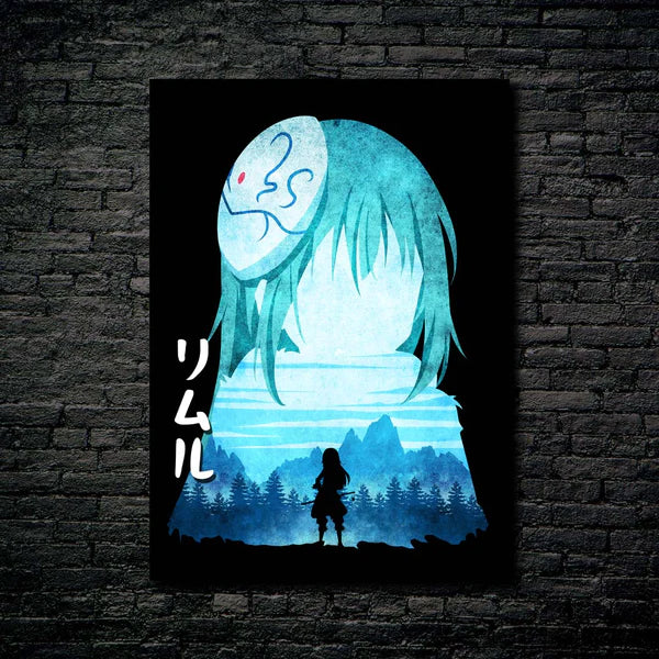 Minimalist Silhouette Rimuru-Artwork