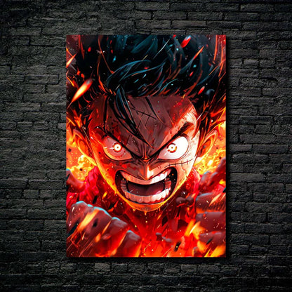 Monkey D Luffy Rage Battle-Artwork