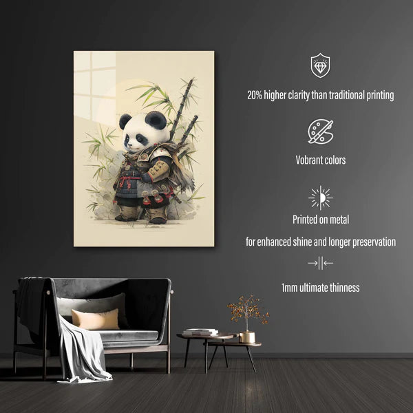 Peaceful Panda Samurai-Artwork