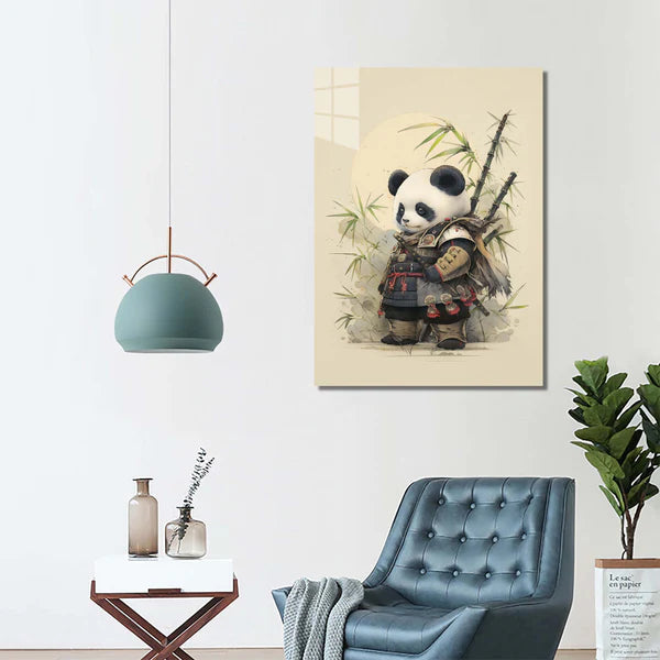 Peaceful Panda Samurai-Artwork