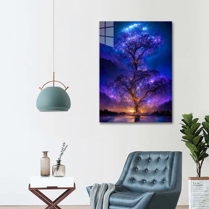 Purple Tree-Artwork