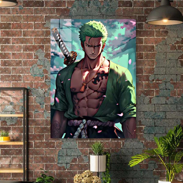 Roronoa Zoro with Katana from One piece-Artwork