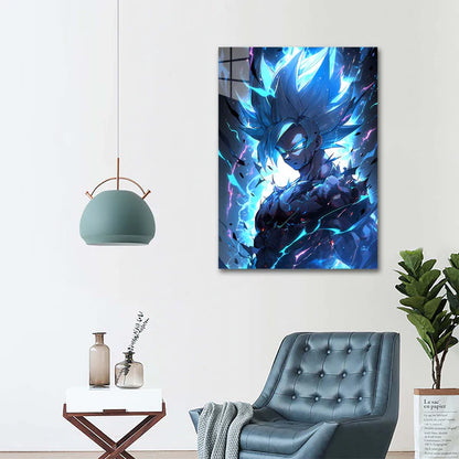 Super Saiyan Goku- HD Shining Metal Poster