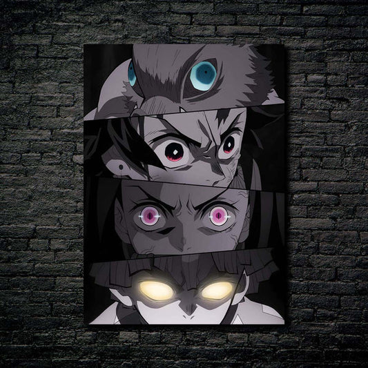 Tanjiro Team Anime Eyes