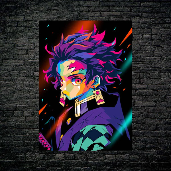 Tanjiro kamado popart-Artwork 