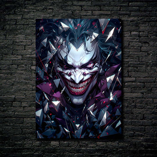 B00042-The Laughing Avenger- HD Shining Metal Poster