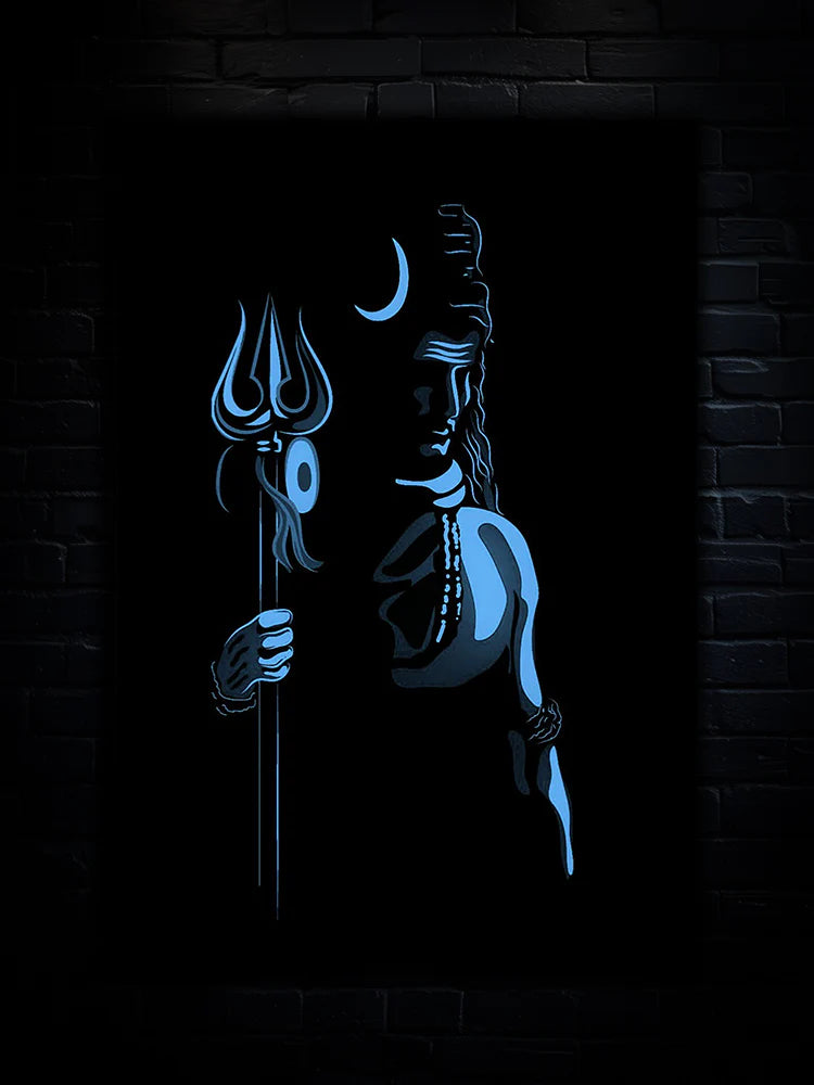 The Shiva Art Metal Poster