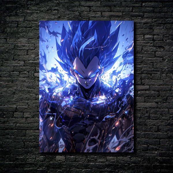 Vegeta Ultra Ego- HD Shining Metal Poster