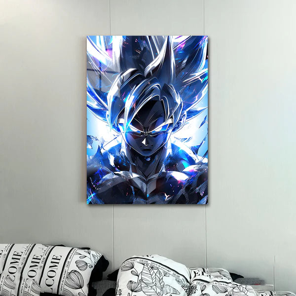 Blue Energy- HD Shining Metal Poster