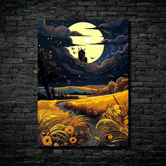 Van Gogh Series-Moonlight and shadow