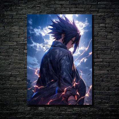 Rayo Púrpura Sasuke-Artwork 