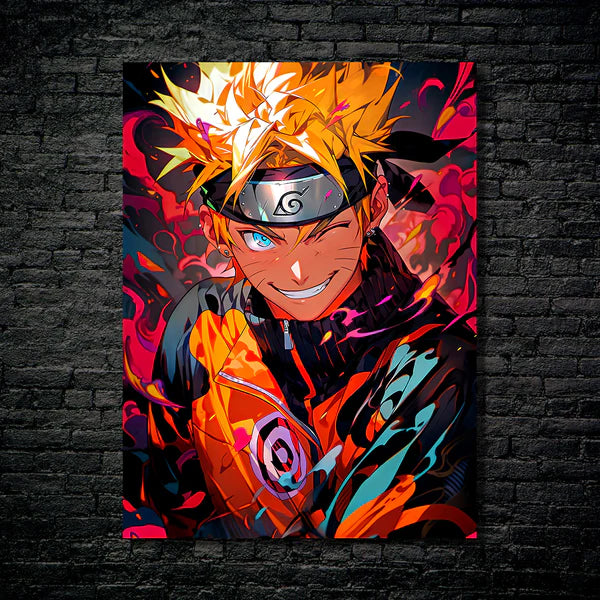 smiling naruto-Artwork