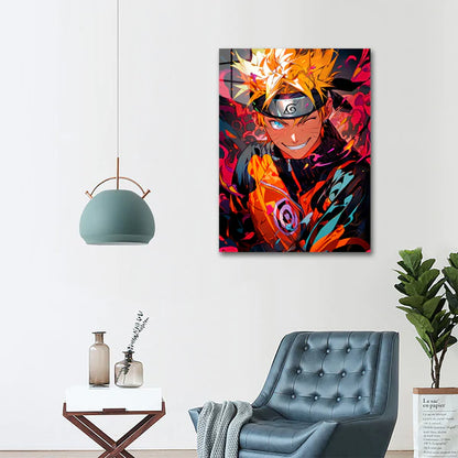 smiling naruto-Artwork